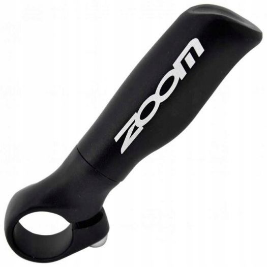 Zoom MT-106A 120mm rogi rowerowe aluminiowe czarny matowy MTB cross