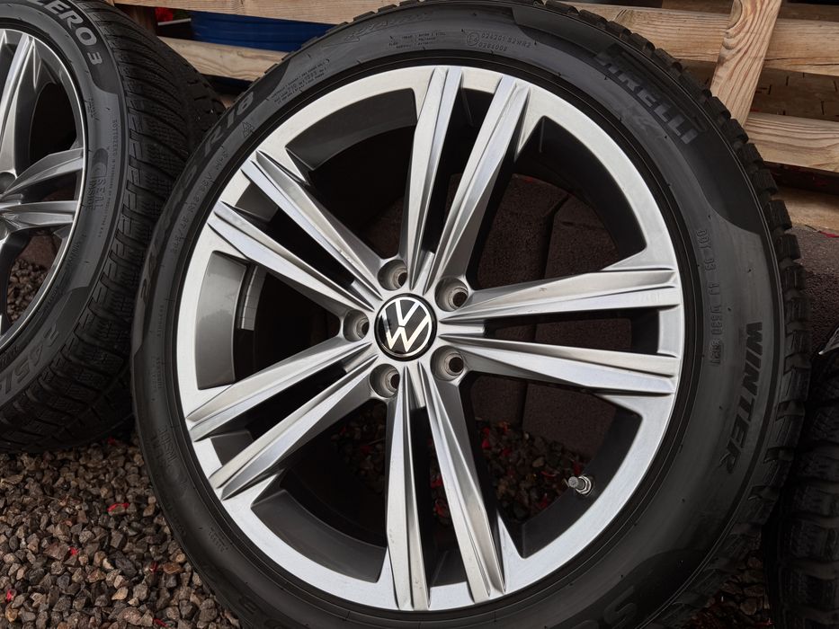 Felgi Koła 18 5x112 VW Oryginał Arteon Passat Tiguan Opony Zimowe