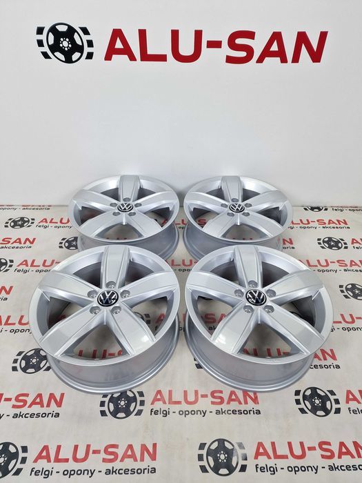 Nowe Alufelgi VW 17" 5x112 PASSAT B5 B6 B7 B8 CC SCIROCCO Srebrne