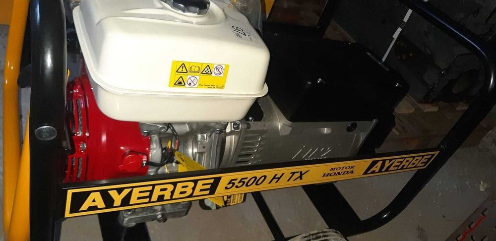 Генератор трехфазный бензиновый AYERBE 5500 H TX