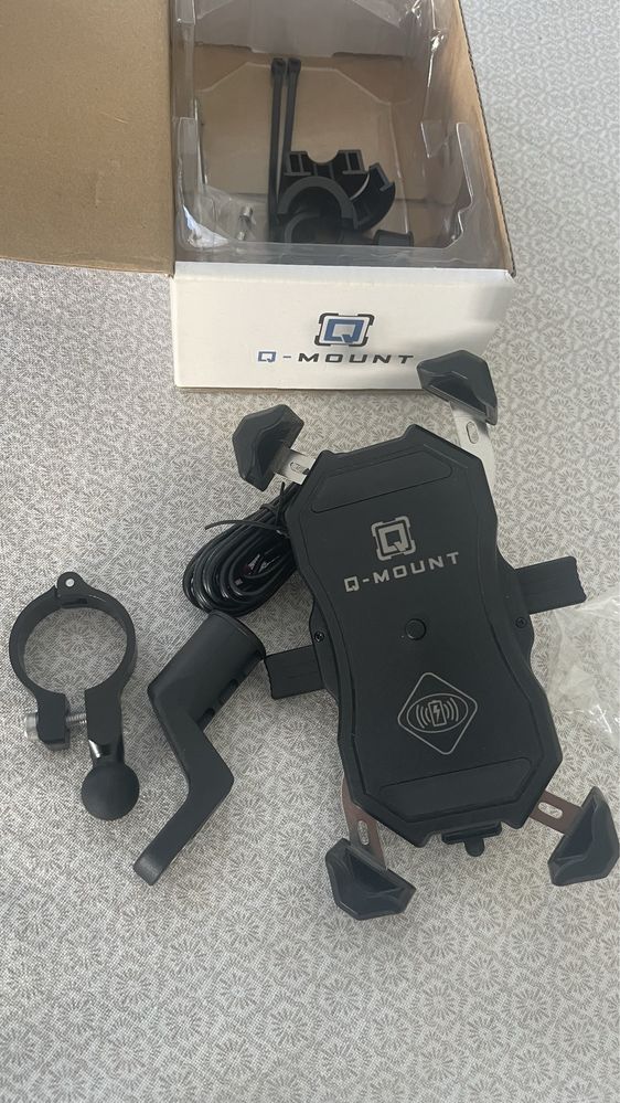 Suporte Q Mount Pro com carregador