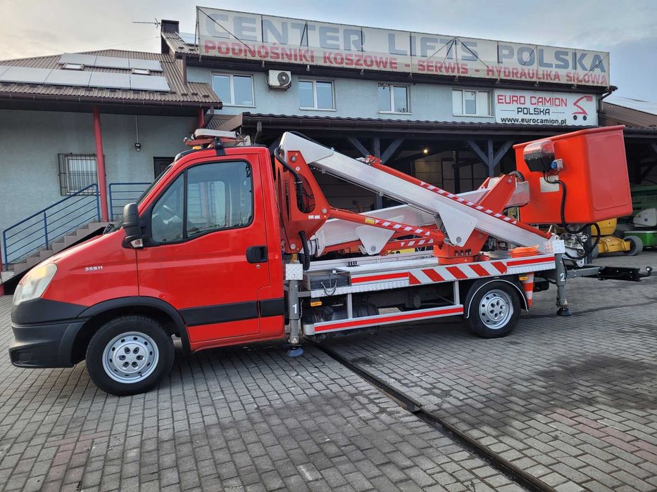 gsr/palfinger/multitel/mx170/zwyżka/2013r./podnośnik/Iveco/koszowy/17m