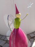 Candeeiro rosa "Fada madrinha" para quarto de menina