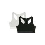 Biustonosz bawełniany stanik niskie wsparciem 2pack 4F: różne rozmiary