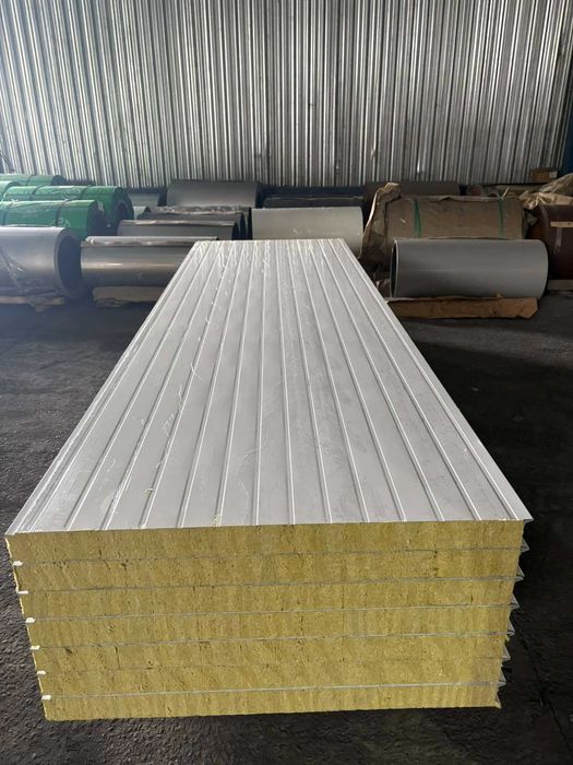 Сендвіч панелі стінові (Пінопласт, Вата, ППУ, PIR)