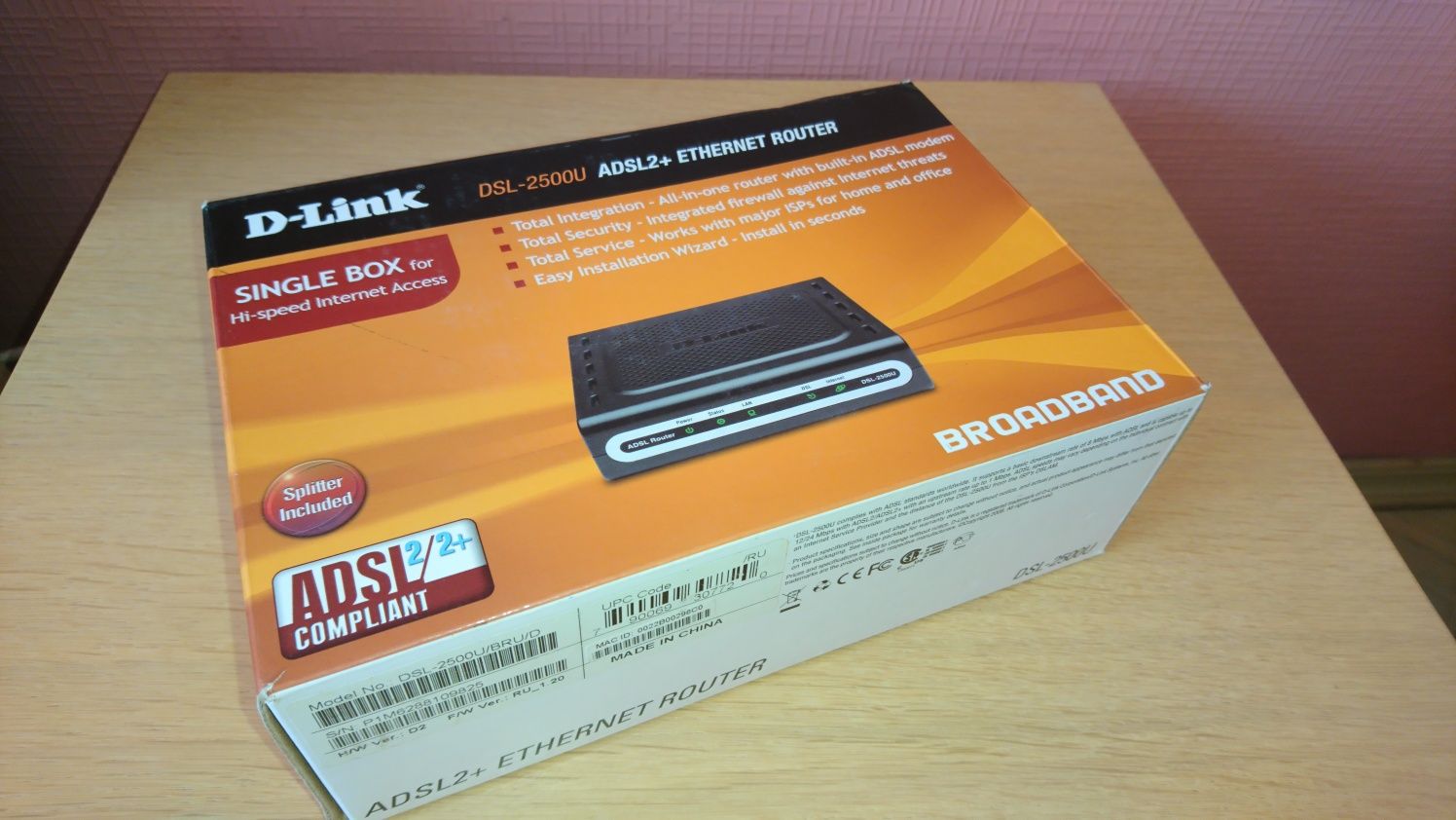 D-Link DSL-2500U