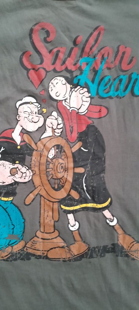 Футболка з принтом Моряк Папай Popeye