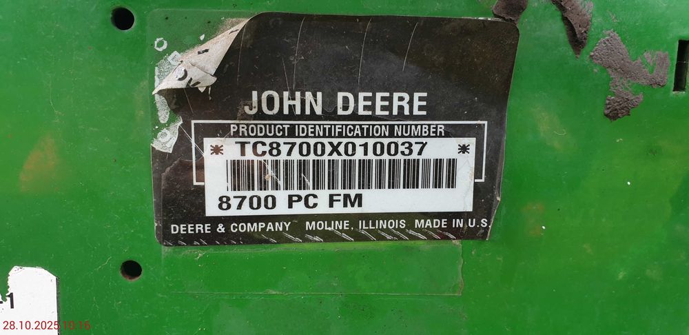 Kosiarka wrzecionowa John Deere 8700, Jacobsen, Toro