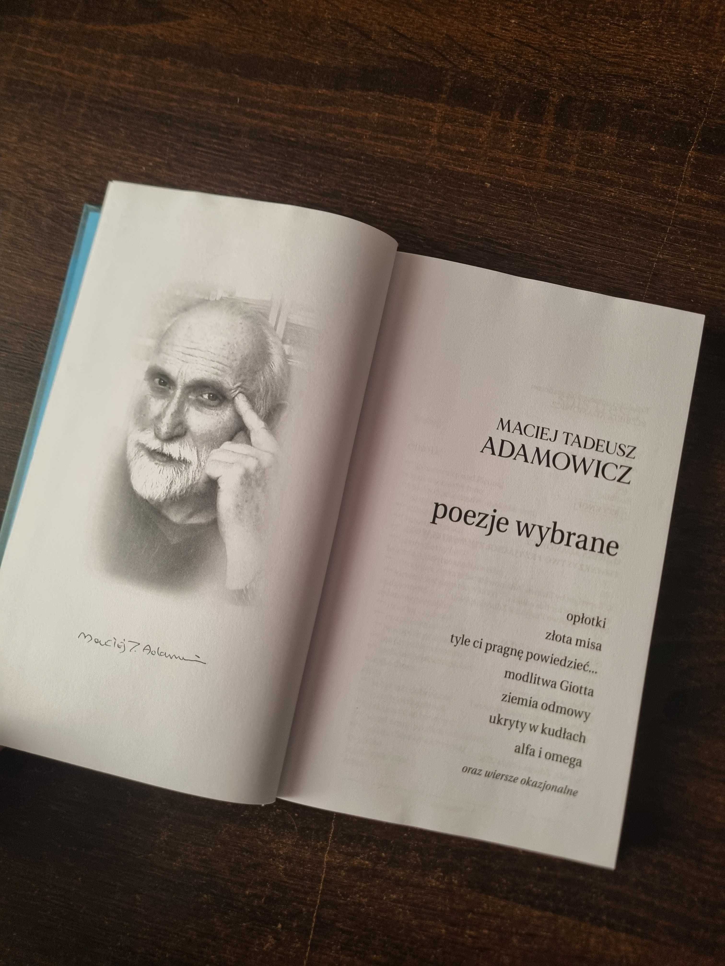 Poezje wybrane Adamowicz