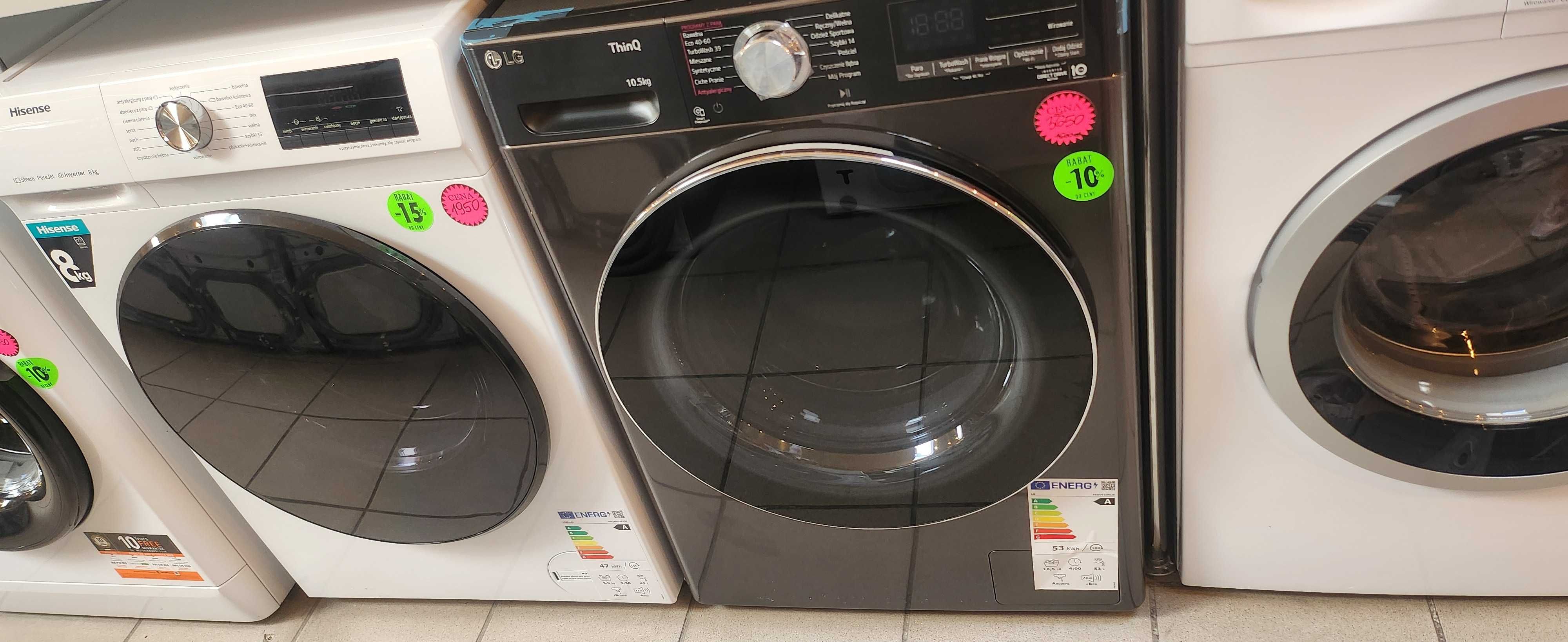 JANKI, ul. WSPÓLNA 6 Pralka LG F6WV910PS2E 10,5kg 1600obr/min