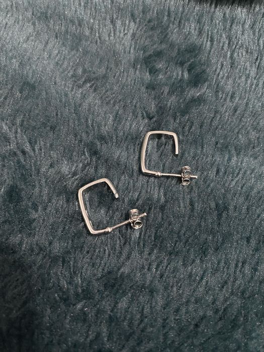 Срібні сережки