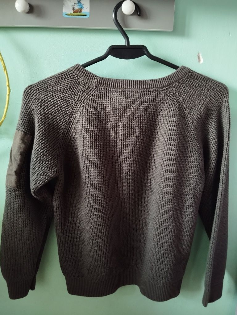 Sweter KappAhl 146/152 dla chłopca szary