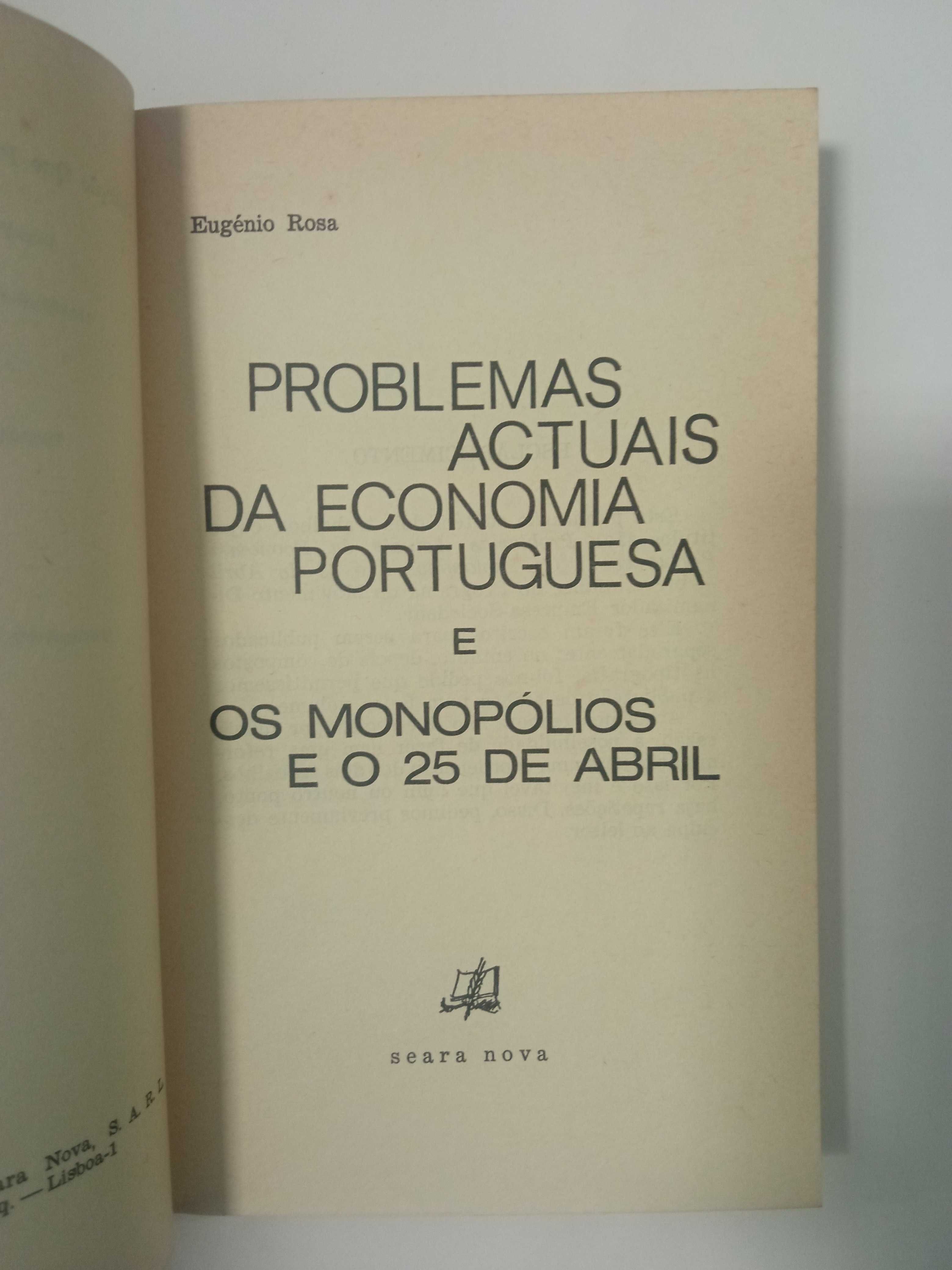 Problemas actuais da Economia Portuguesa, de Eugénio Rosa