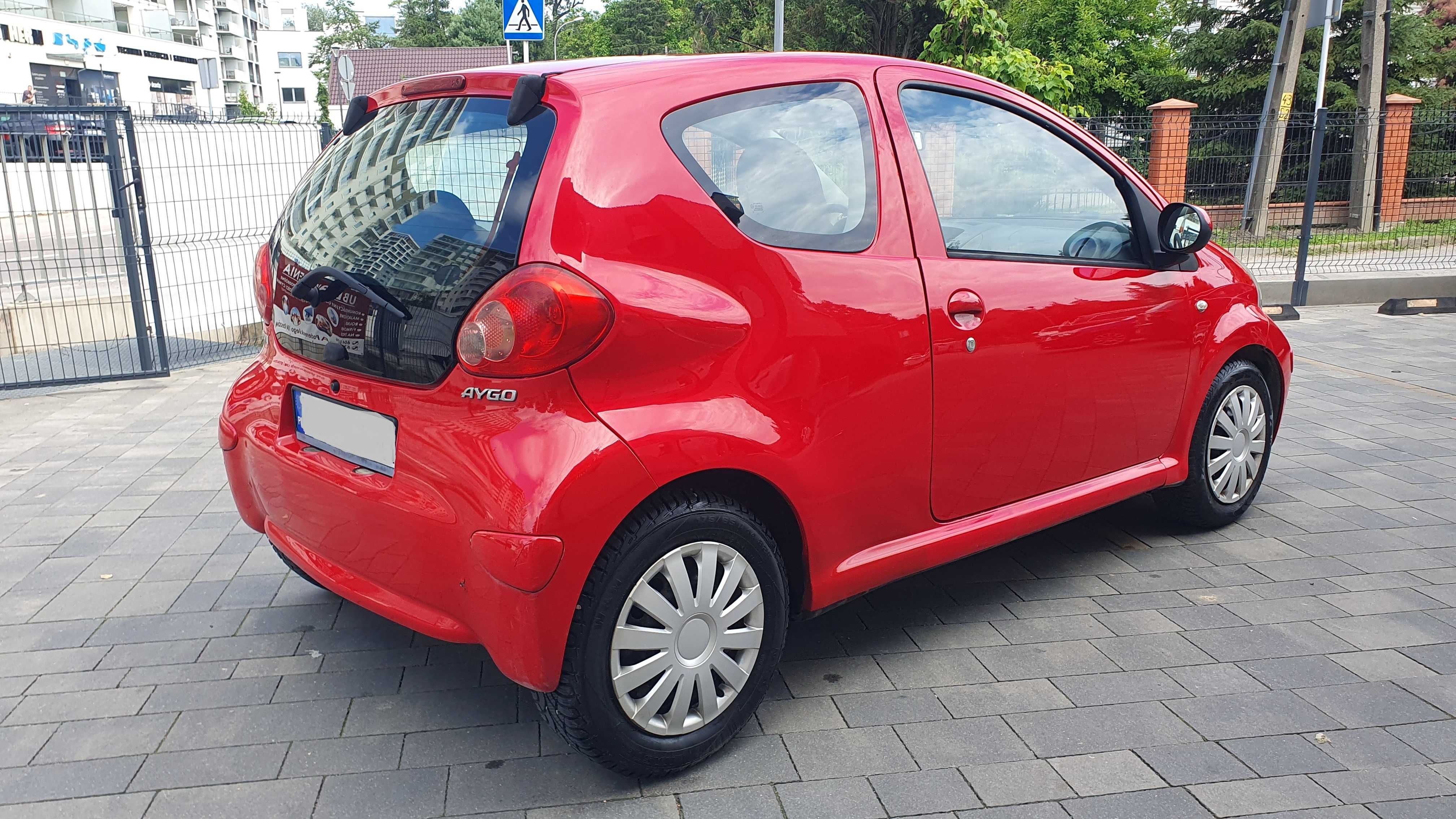 Toyota AYGO 2007r 1,0 Benzyna KLIMA Zarejestrowana Ładna