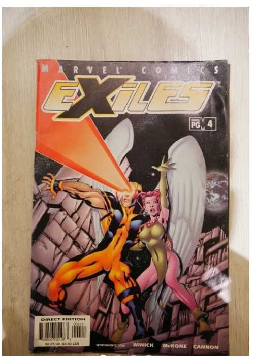 Amerykańskie komiksy po angielsku uniwersum DC oraz Marvel, komiks