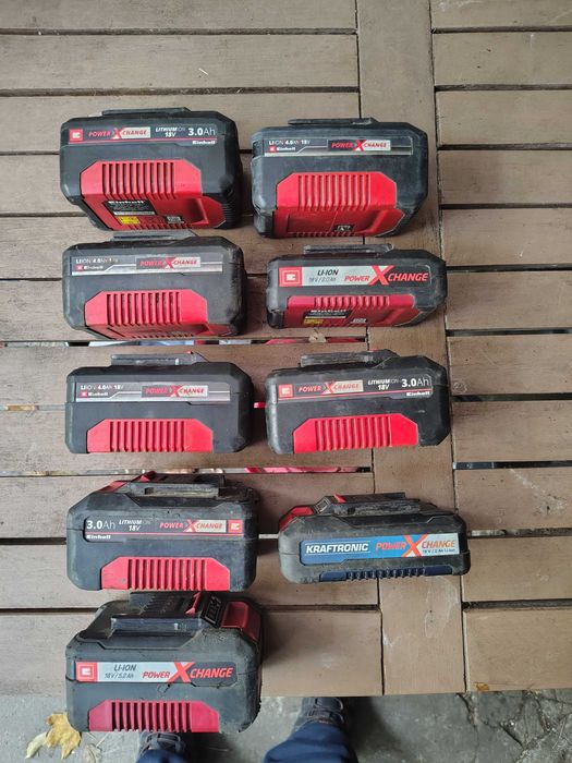 Sprzedam  baterie Einhell