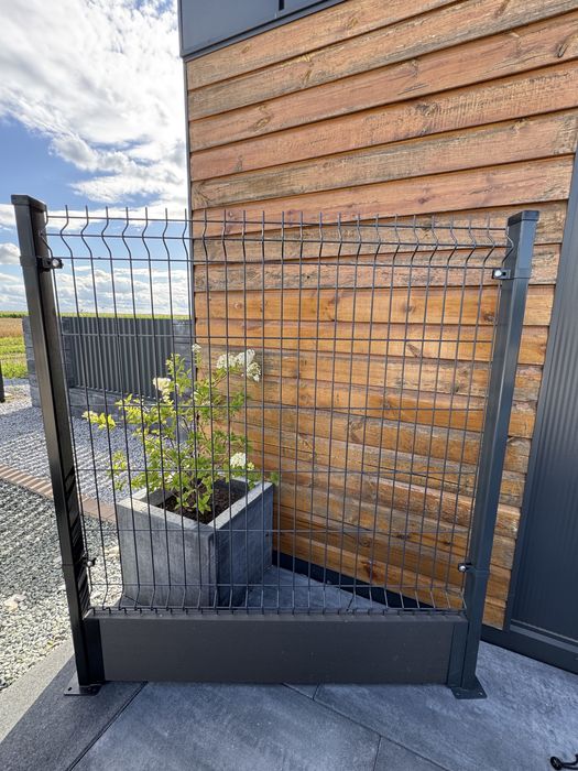 Ogrodzenie panelowe 3d 2d kompletne panel bramy furtki Transport tanio