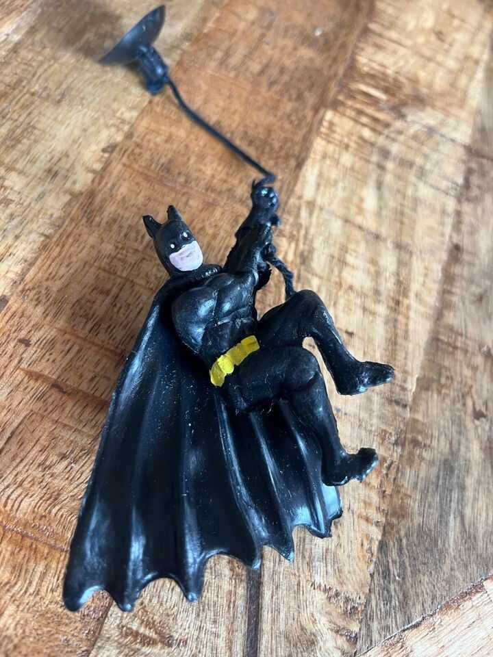 Gumowa zabawka PRL Batman figurka