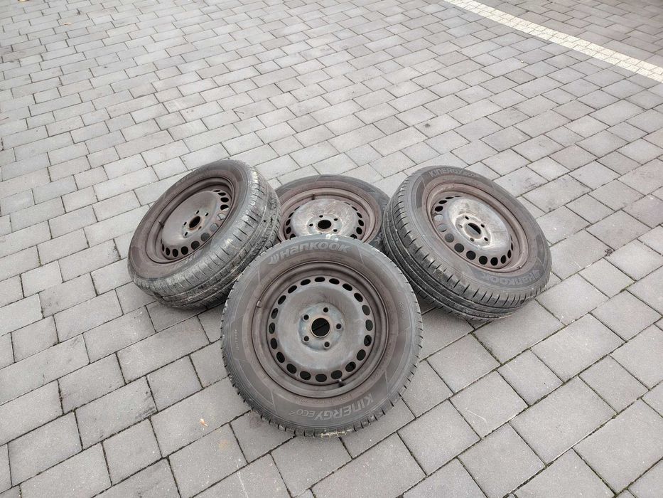 Opony HANKOOK Kinergy eco 2.        195/ 65 r 15 z felgami VW