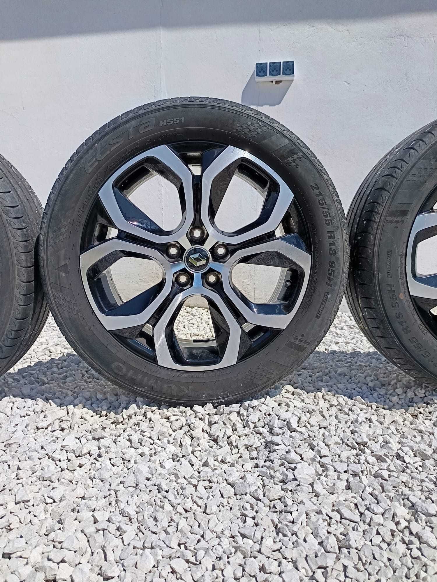 Alufelgi 18" 5x114.3 Renault Captur Arcana Scenic Talisman Megane