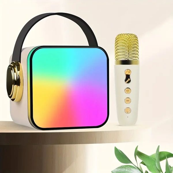 Блютуз колонка + мікрофон для караоке з юсб JBL