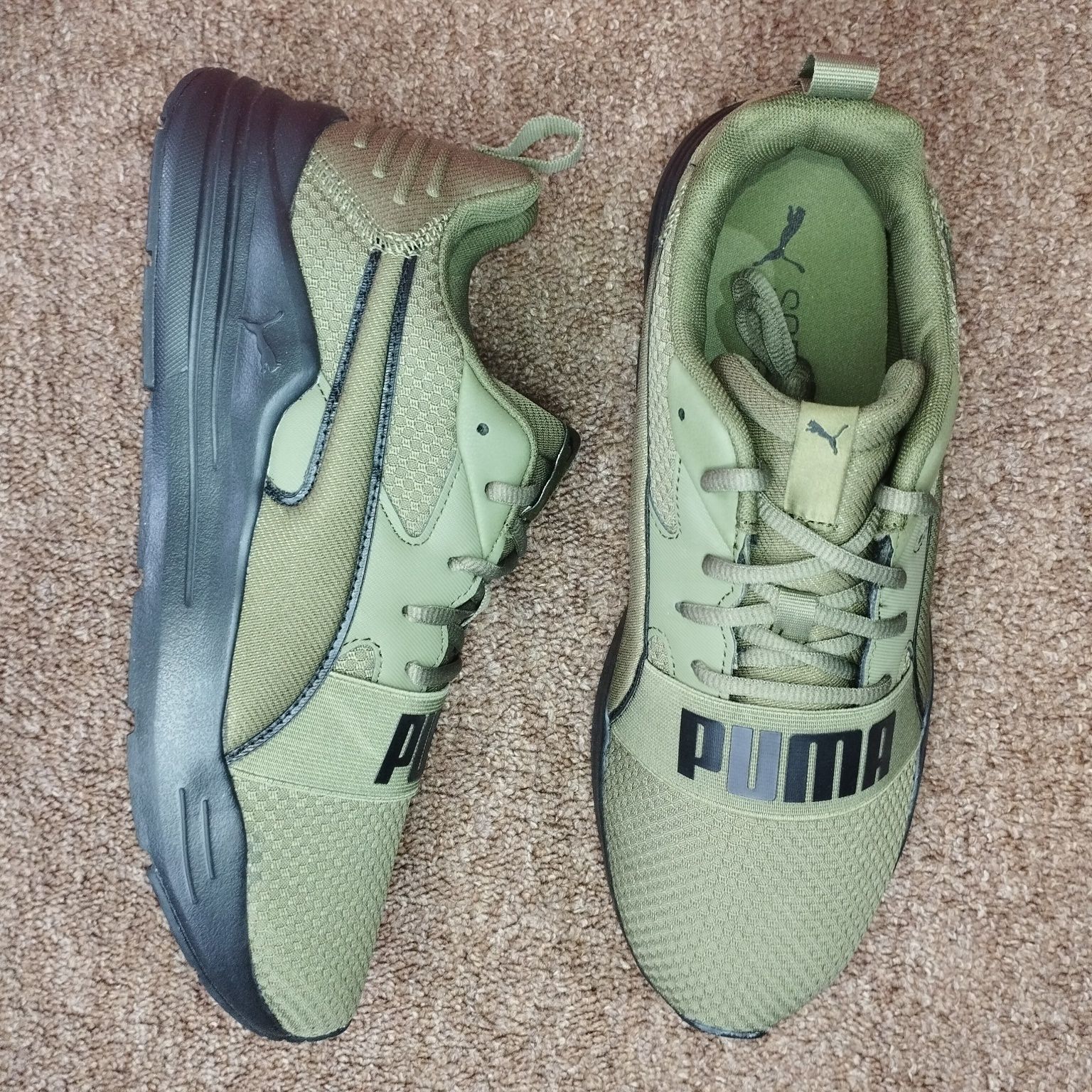 41-45. Кросівки Puma Wired Run Pure Green