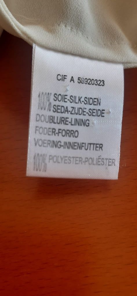 Vestido branco usado