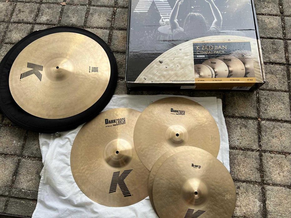 Conjunto Pratos Bateria Zildjian K