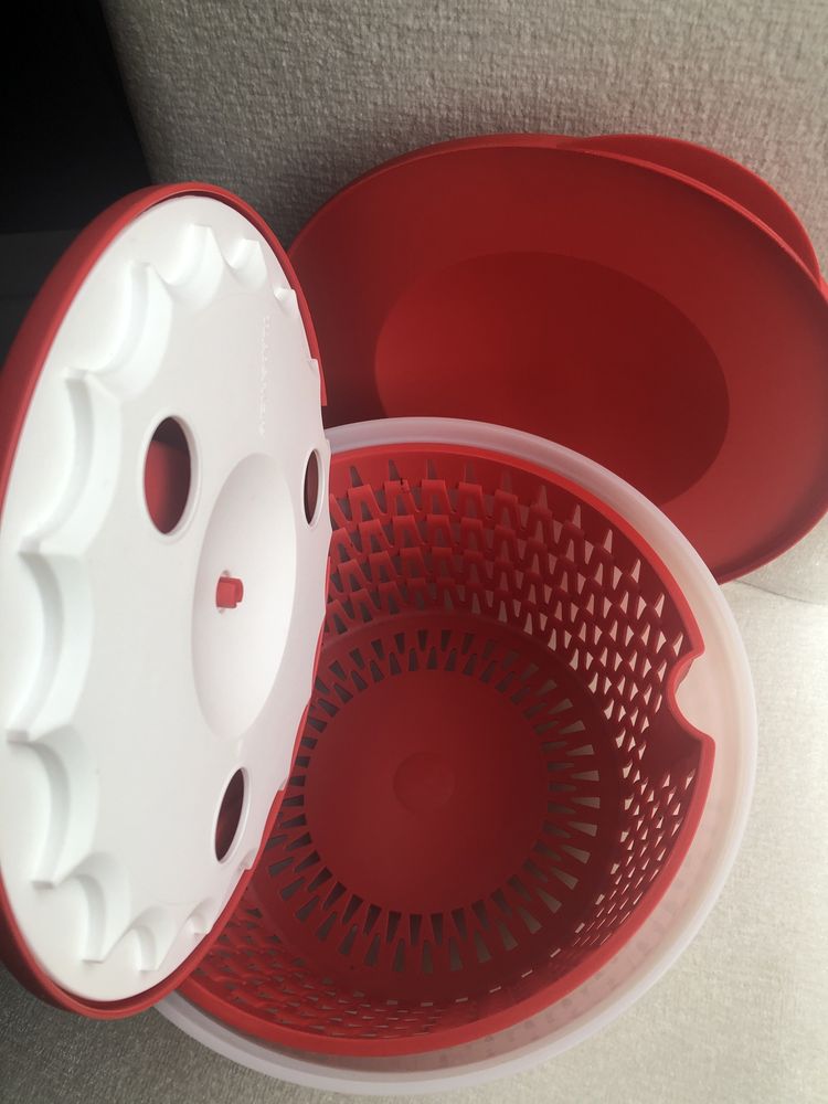 Tupperware caixa centrifugadora e secador de salada