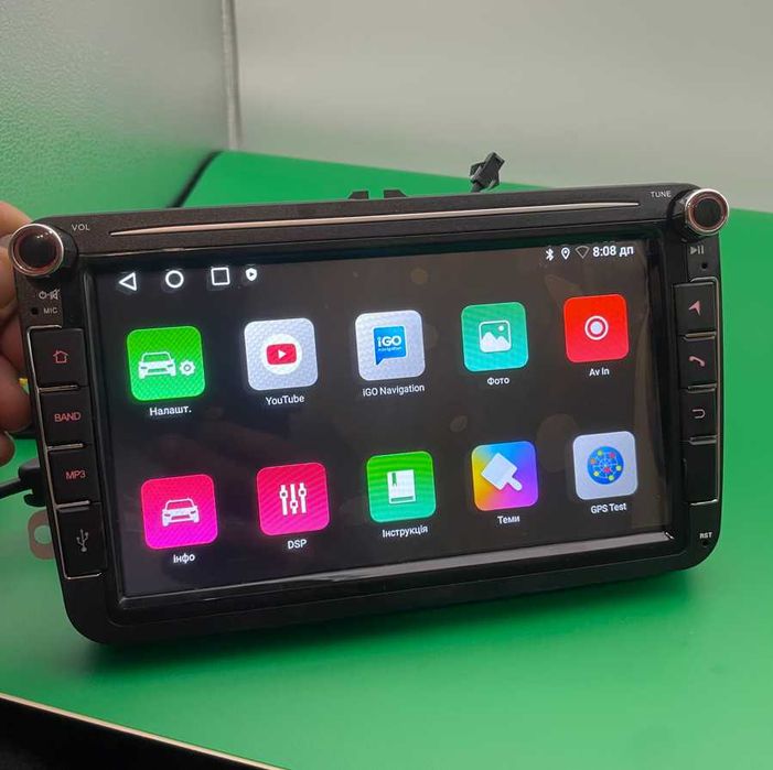 Автомагнітола для skoda 4.64 андроїд 15