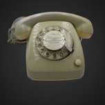 Vintage telefon tarczowy b41/112393