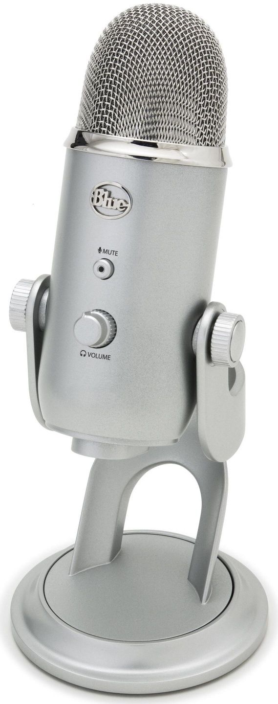 Piękny i profesjonalny mikrofon BLUE YETI