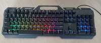 Мембранна ігрова клавіатура Trust GXT 853 RGB в металевому корпусі