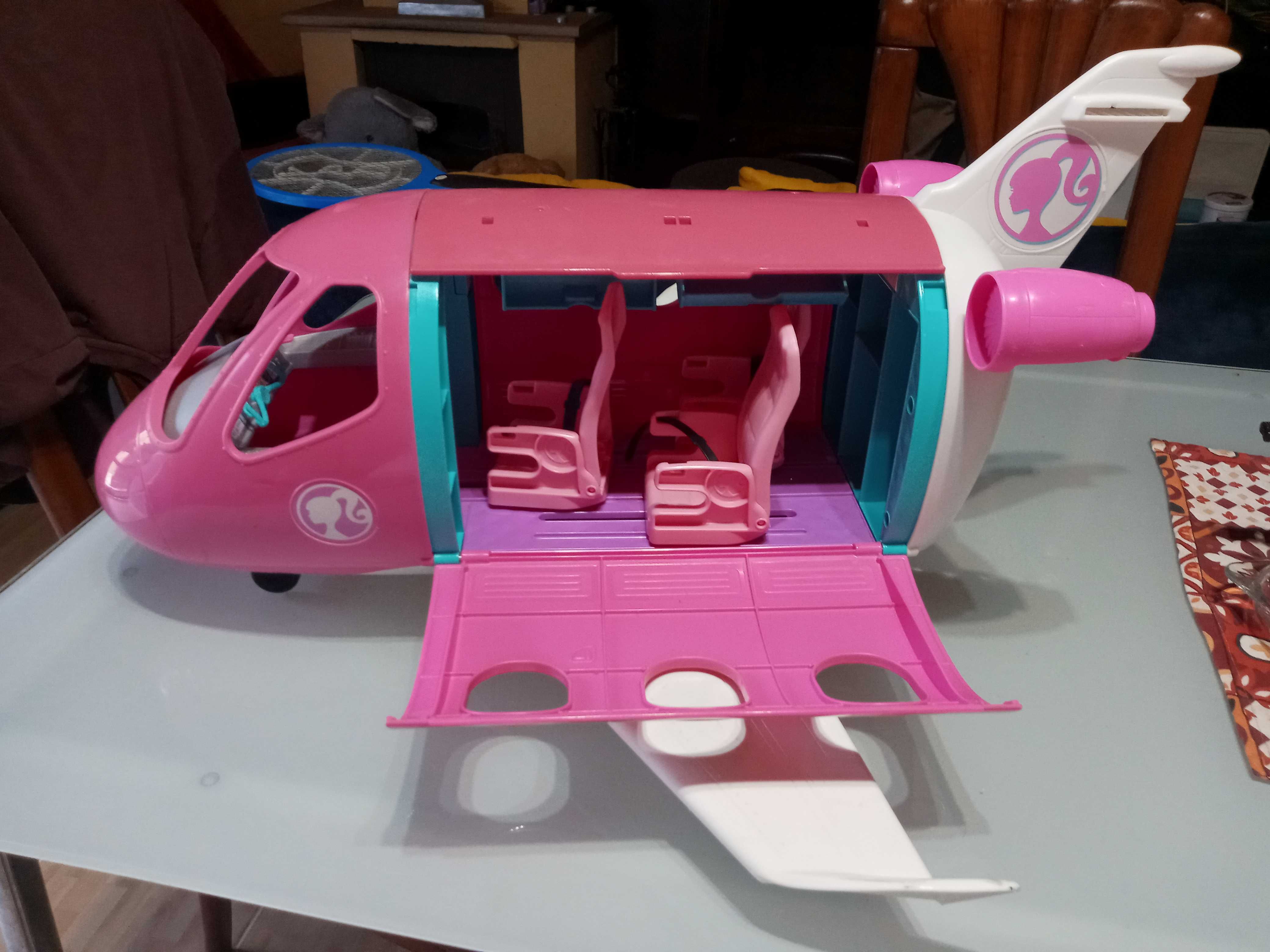 Aviao da BARBIE como novo mede 75cm