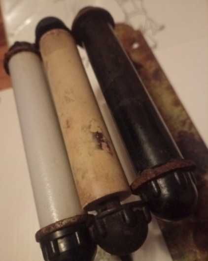 Три ручки дверные бакелитовые СССР