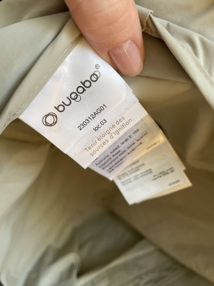 Daszek letni budka letnia bugaboo cameleon 3 arctic grey