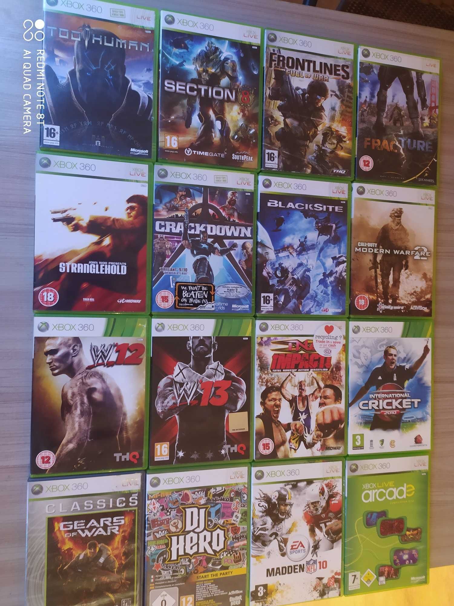 Gry na x box 360