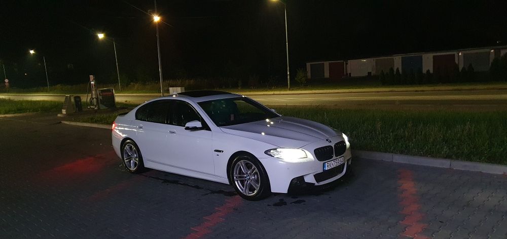 Bmw f10 525d (2.0 po chipie 252km) Bogata opcja