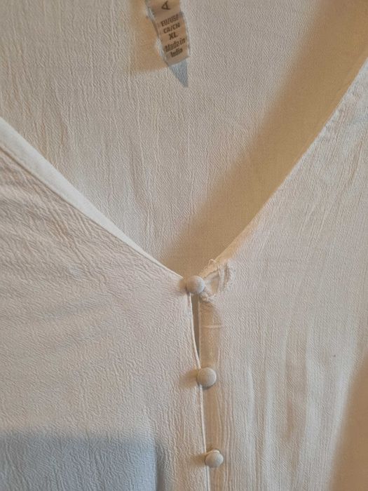 Bluzka, koszula ala boho styl biała