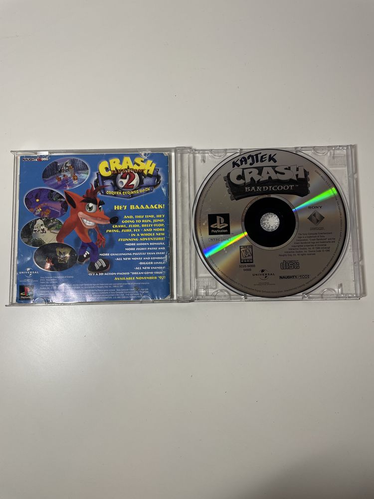 Crash Bandicoot psx Unikat