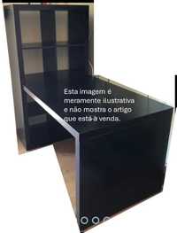 Secretária IKEA Kallax preto