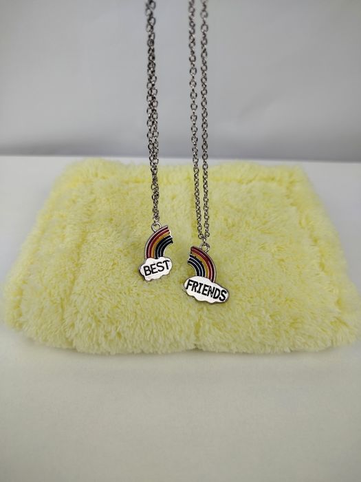 Naszyjniki przyjaźni tęcza PREZENT DLA PRZYJACIÓŁKI