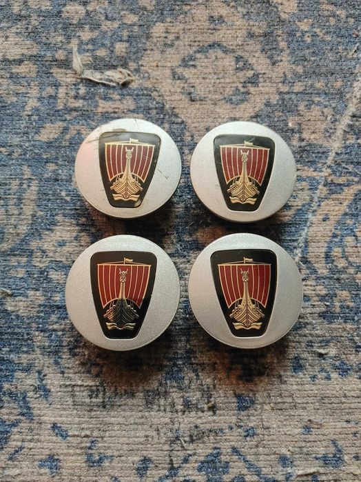 Dekielki alufelgi Rover 61mm x 51mm oryginał MINI 54mm x 44mm komplet