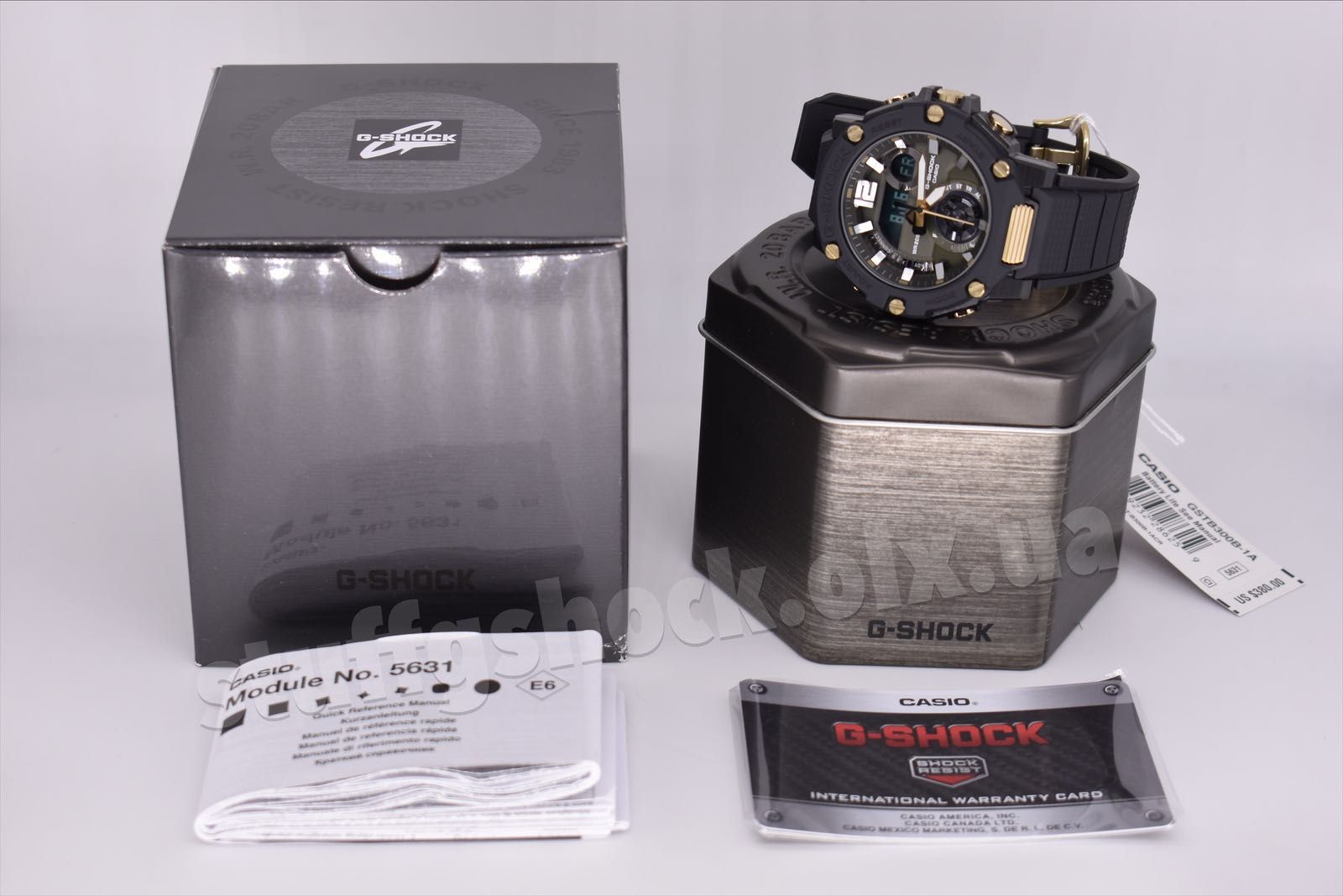 Casio G-Shock GST-B300B-1A NEW ORIGINAL!!!