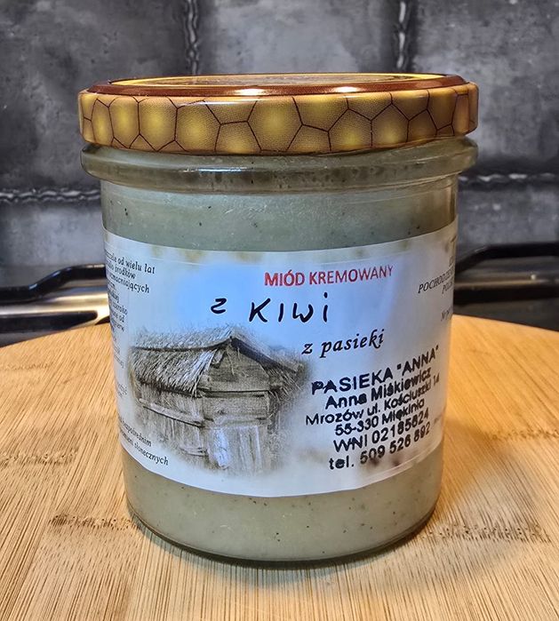 Miód kremowy z owocami liofilizowanymi