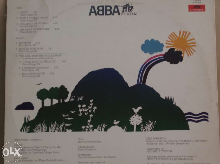 1 disco vinil LP dos Abba - como novo