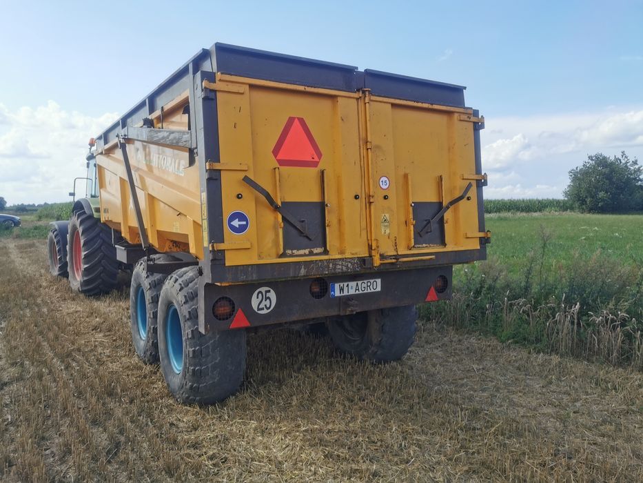 Przyczepa tandem skorupowa łódka 14 ton