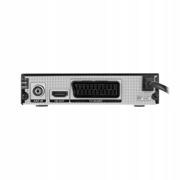 Tuner tv naziemnej DVB-T2 Hevc H.265 dekoder Cabletech URZ0338A