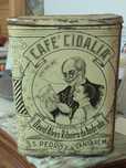 Lata Café Cidália Antiga