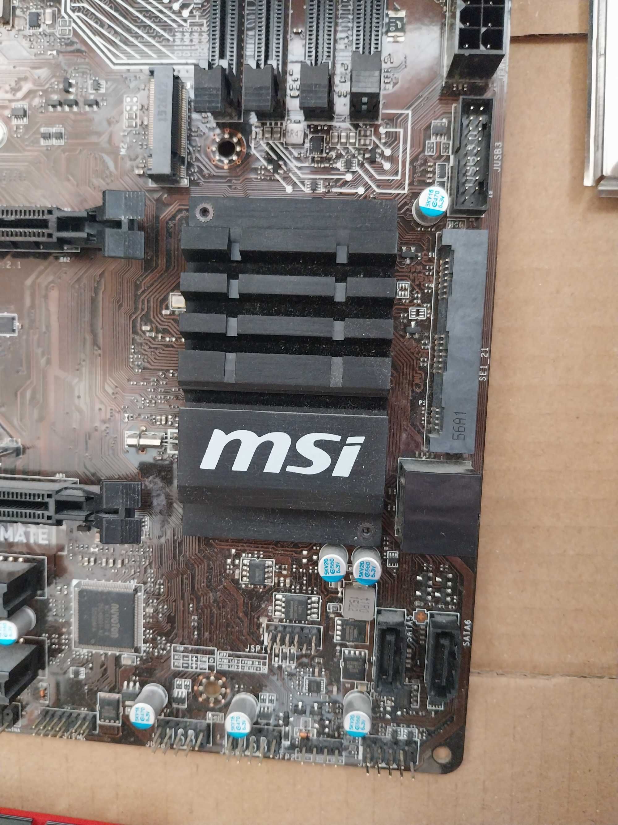 i5 6500, motherboard, placa de rede e 16GB de Ram